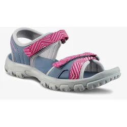 Sandalen Kinder Gr. 32–37 - MH100 TW blau/rosa, blau|grau|rosa, 34