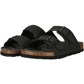 NOU Sandale NOU "Boathan V2", Herren, Gr. 40, schwarz, braun, Polyurethane, Schuhe Sandale, mit atmungsaktivem Fußbett