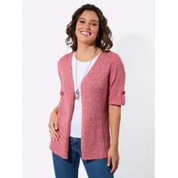 Witt Weiden Strickjacke in erdbeere-weiß-meliert | Gr.: 54