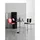 Möbel Boss Barhocker 40 x 110 x 38 cm Rot/Weiß
