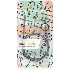 kwmobile Kopfhörerkabel für JBL E30 / E50 / E55BT / E65 BTNC/LIVE 500BT / Tune 600 BTNC/LIVE 650 BTNC / Ersatz Kabel 150 cm Mikrofon Lautstärkeregler / 3.5mm Klinke