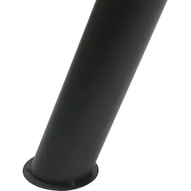 BBQ-Toro Dreibein 165 cm Stahl/Eisen Schwarz