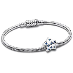 Pandora 68097 Silberarmband für Damen Frech Funkelnder Stern Starter-Set, 20 cm