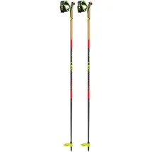 Leki Alpino Leki Mezza Race Skistöcke (Größe 140CM, rot)