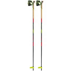 Leki Alpino Leki Mezza Race Skistöcke (Größe 140CM, rot)