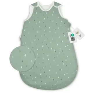 Ehrenkind Ehrenkind® Schlafsack | Rund 2.5 TOG | Bio-Baumwolle | Ganzjahres Baby Schlafsack Oeko-Tex für Winter und Sommer - Größe 74/80 (1er Pack)