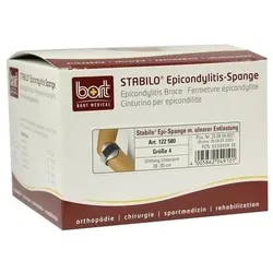 Bort Stabilo Epicondylitis Spange Gr.4 grau