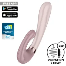 Satisfyer Heat Wave | App‐gesteuerter Rabbit‐Vibrator | Purple
