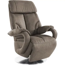 sit&more TV-Sessel SIT & MORE "Invito", grau (taupe), B:80cm H:113cm T:80cm, Luxus-Kunstleder;NaturLEDER (echtes Rindsleder);Luxus-Microfaser (100% Polyester), Sessel, Fernsehsessel, in Größe M, wahlweise mit Motor und Aufstehhilfe