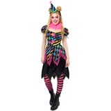 Amscan 9917871 Damen Halloween Funhouse Horror Clown Verkleidung Kostüm Multi Größe 40-42