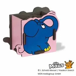Werkhaus Die Maus - Stiftebox Elefant