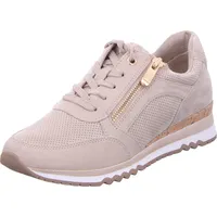 Marco Tozzi Schnürschuh Korkoptik Sneaker Reißverschluss 2-23781-41, beige 41