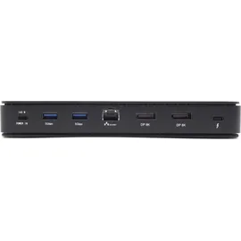 iTEC i-tec Thunderbolt 4 Dock Gen3 - 8K/4K, 2x DP, 1x 2.5 GBit LAN, 4x USB-A (5 Gbps), 1x USB-A 2.0, 1x USB-C, SD/FC, 92W PD, 140W USB-C Netzteil