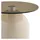 VCM ebuy24 Eckbord Solveig 40 x 40 cm) | Beige - Beige