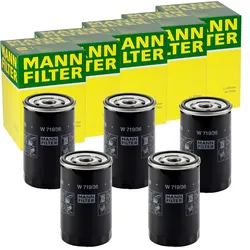 5x Mann-filter W 719/36 Ölfilter Mit Einem Rücklaufsperrventil Anschraubfilter: Ölfilter Jaguar: 02c2d56297 Jaguar: Xr817215 Jaguar: Xr823395 Jaguar: