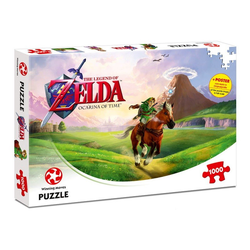 Winning Moves Steckpuzzle Puzzle The Legend of Zelda Ocarina of Time 1000 pc, 1000 Puzzleteile bunt