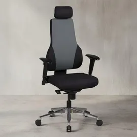 KADIMA DESIGN QENTIN Stoff Schwarz/Grau