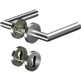 OGRO Feuerschutzgarnitur rund Aluminium grau/silber 8906/6501/6612