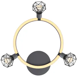 GLOBO lighting Jutta graphit, Schwarz, Metall 38.5x20 cm (4558397603)