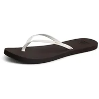Reef Damen Bliss Nights Flipflop, Brown/White, 38.5 EU,Flip-Flop