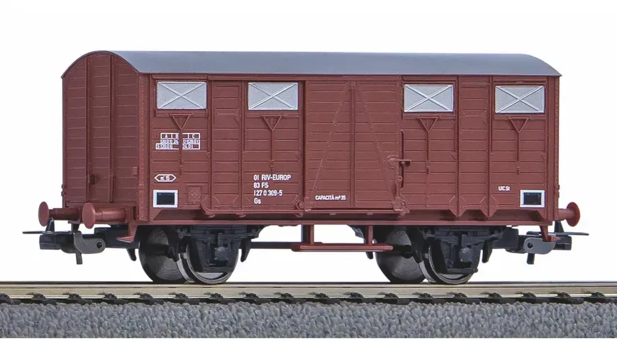 PIKO H0 97155 H0 Gedeckter Güterwagen FS IV