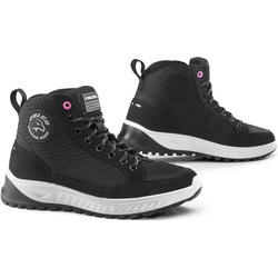 Falco Airforce Damen Motorradschuhe, schwarz, Größe 41