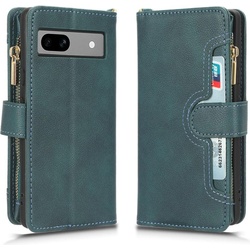 Cover-Discount Google Pixel 7a – Brieftaschen Hülle grün (Google Pixel 7a), Smartphone Hülle
