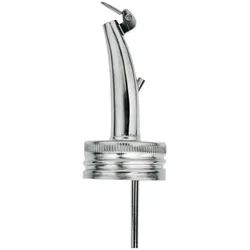 Ausgießer, Verschraubung und Kappe - 31,5mm - 31,5mm Durchmesser mit Klappe