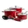 KitchenAid Pfannenset Steel Core Enamel Keizerrot 8-teilig - Rot