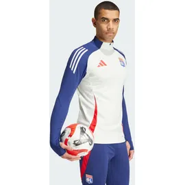 adidas Olympique Lyon Tiro 24 Trainingsoberteil White Tint / Midnight Indigo / Bright Red S