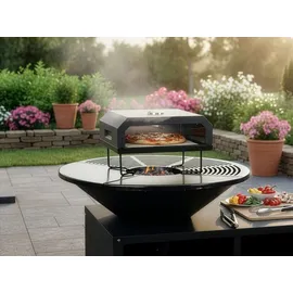 Habitat et Jardin Holzkohlengrill schwarz