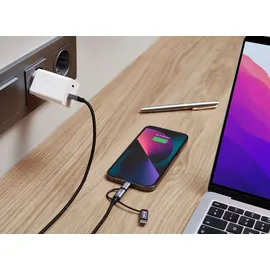 Varta 57937 Speed Charge Sync 3in1 Ladekabel Micro USB, 2m