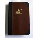 Schlachter 2000 Bibel - Taschenausgabe (Softcover grau/braun Goldschnitt) / CLV-Christliche / Taschenbuch