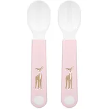 Mepal - Little Dutch - Baby Lernlöffel - Lernbesteck - Spülmaschinengeeignet & BPA frei - 2er Set - Fairy Garden