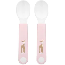 Mepal - Little Dutch - Baby Lernlöffel - Lernbesteck - Spülmaschinengeeignet & BPA frei - 2er Set - Fairy Garden