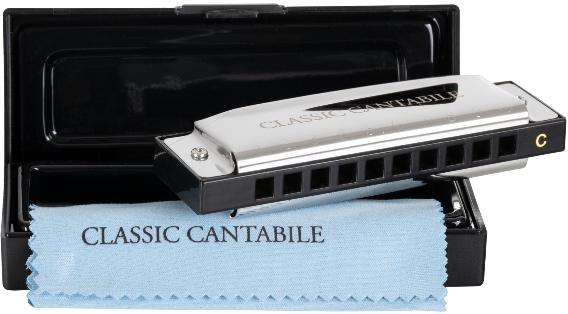 Classic Cantabile AHB-250 Alabama Blues Harmonica C-Dur