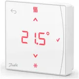 Danfoss Icon2 Zigbee Raumthermostat mit Display, 5-35 Grad C Frostschutzfunktion