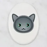 art-dog Nebelung - Keramik mit Grafik und Inschrift von Art-Dog