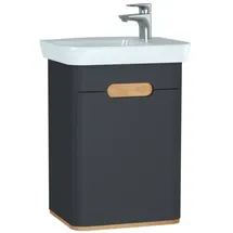 Vitra Waschtisch-Unterschrank 50 x 66,5 cm Anthrazit Matt