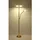 GLOBO Stehlampe 183 cm dimmbar Messingfarben