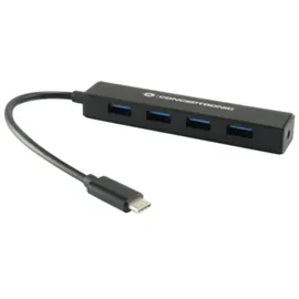 Conceptronic CTC4USB3 4-Port-USB 3.0-Hub, USB-C-Anschluss