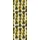 Queence Vinyltapete Mabel 90x300 cm 0,9 kg gelb 34193