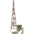 DanDiBo Ambiente Rankhilfe Pyramide 22 x 95 x 22 cm Braun