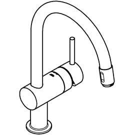 Grohe Minta chrom 3291800E