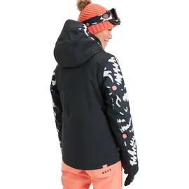 Roxy Free Jet Snowboardjacke Schwarz XS