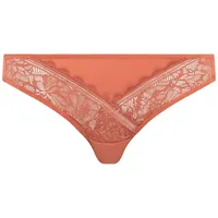 Femilet Floral Touch Slip Braun L