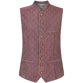 Stockerpoint Trachtenweste Morris bordeaux | weiß 54