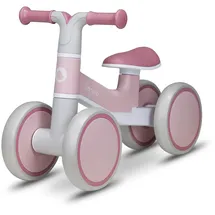 lionelo VILLY Kinder Laufrad für 12-36 Monate Baby bis 30 kg, Lauflernrad Spielzeug mit 4 Räder, vordere Dämpfung, ergonomischer Sitz, Erst Rutschrad Fahrrad für Mädchen und Jungen