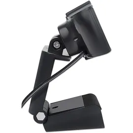 Manhattan USB-Webcam Schwarz