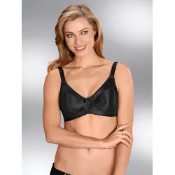 Minimizer-BH NATURANA, Damen, Gr. 95, Cup D, schwarz, 93% Polyamid, 7% Elasthan, BHs